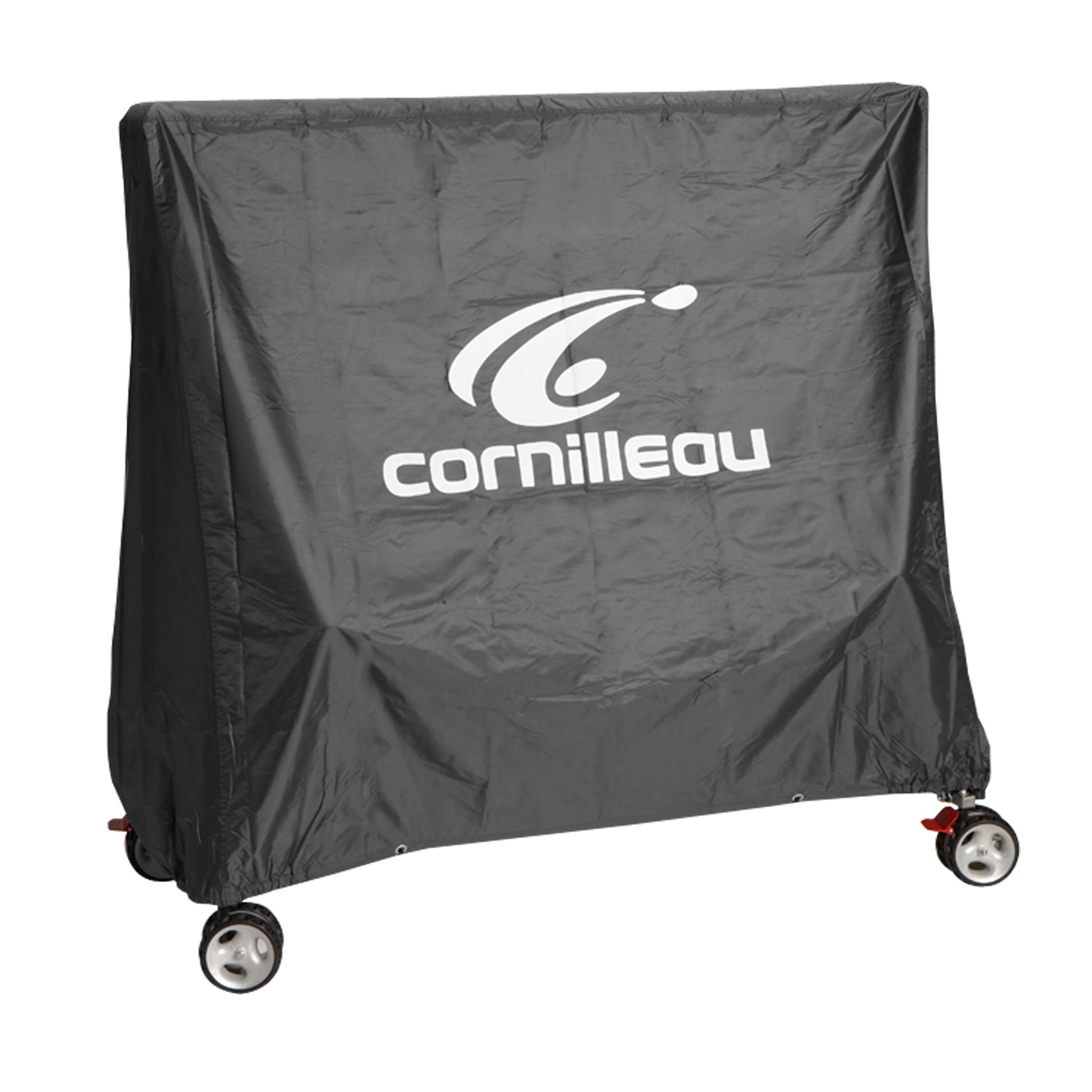 Cornilleau Premium Table Tennis Cover for Table Tennis Tables Grey
